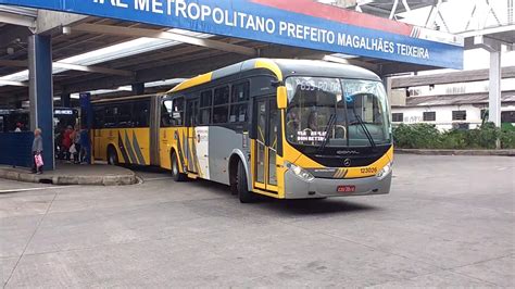 Comil Doppio BRT Articulado Mercedes Benz O 500MA YouTube