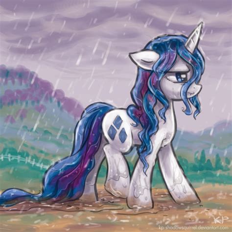 Rarity In The Rain My Little Pony Friendship Is Magic Photo 36651335