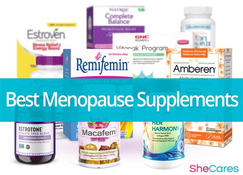 Best Menopause Supplements Shecares