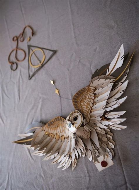 Harry Potter Paper Owl Craft