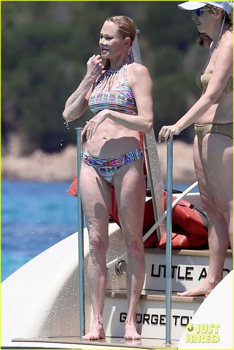 Melanie Griffith Rocks Bikini On Vacation In Sardinia Photo