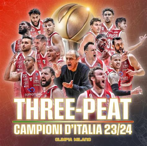 Olimpia Milano Campione D Italia Mirotic Mvp Da Marziano E Le Voci