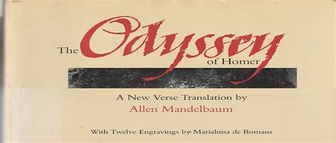 Book Review “odyssey” By Homer Translated By Allen Mandelbaum Patrick T Reardon