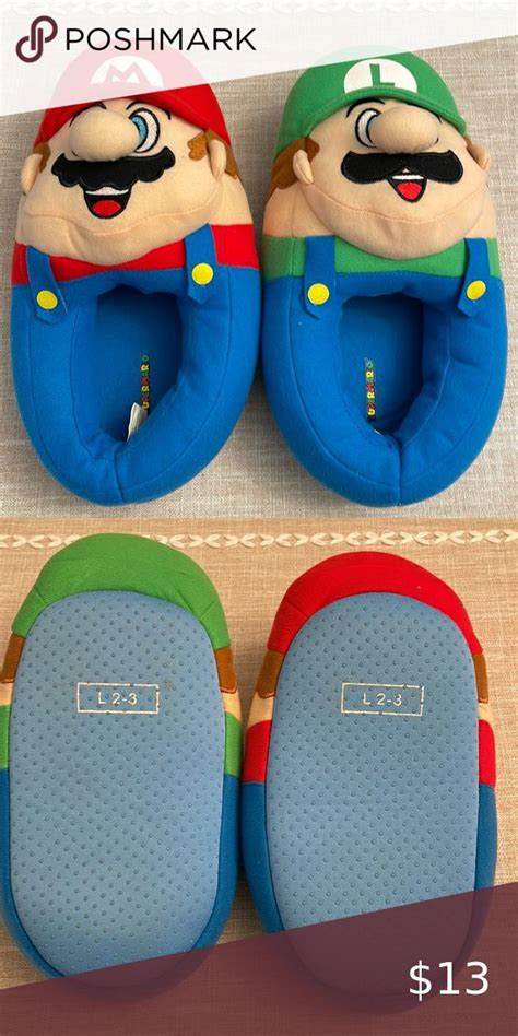 Super Mario Bros Slippers Super Mario Bros Mario Bros Super Mario