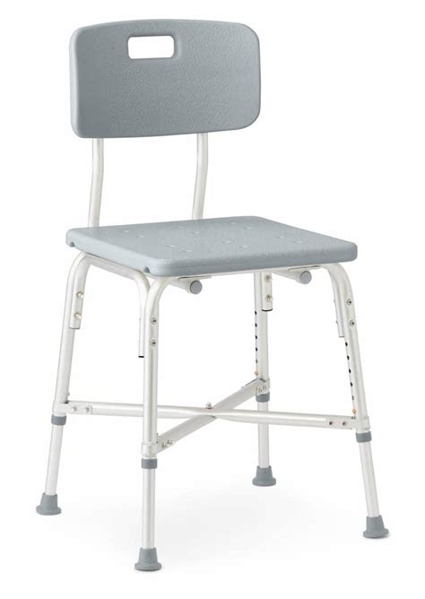 Medline Shower Chair With Back And Arms Tr