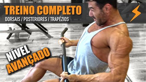 Super Treino De Costas NÍvel AvanÇado ConteÚdo Completo V Shape