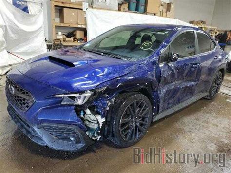 Report JF1VBAF68N9005246 SUBARU WRX 2022 BLUE GAS Price And Damage