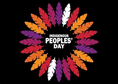 Premium Vector Indigenous Peoples Day Vector Template Design