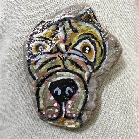 Perro Dibujo En Piedra A Rotulador Tattoo Arte Dibujos Dibujante