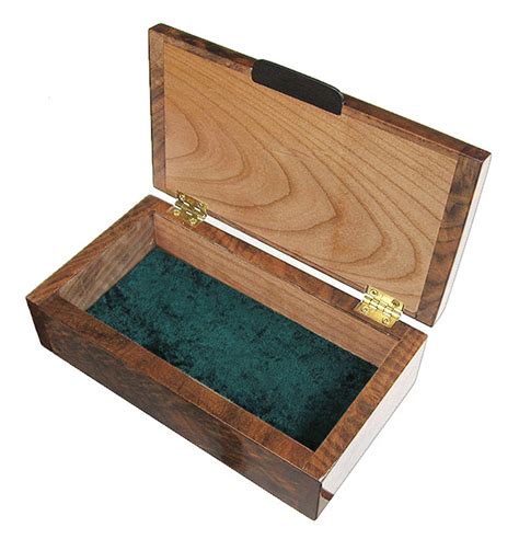 Handcrafted Small Wood Box Decorative Small Keepsake Box Crotch