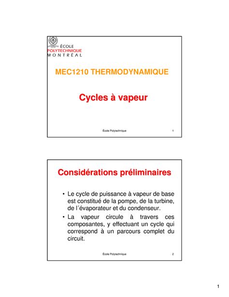 MEC1210CH10 format 2 Thermodynamics lessons and solutions École