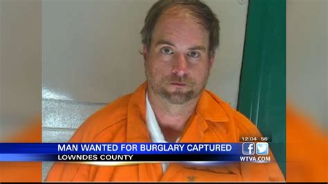 Lowndes County Burglary Suspect Captured Youtube