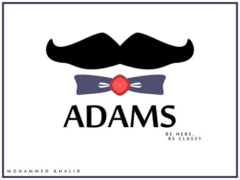 ADAMS logo on Behance