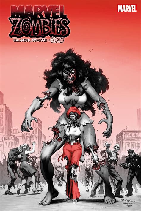 Marvel Zombies Black White And Blood 3 Preview Undead Overload