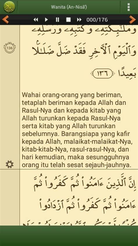 Surat An Nisa Ayat Dan Artinya Koleksi Gambar