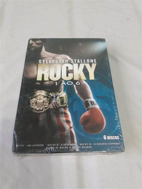 Box Filmes Novo Original Rocky Ao Sylvester Stallone Lacrado