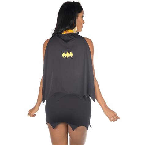 Kit Fantasia Classica BatGirl Pimenta Sexy Sex Shop Loja Pimenta