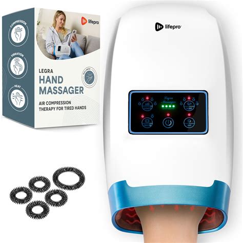 LifePro Hand Massager for Hand, Wrist & Finger Massager with Heat