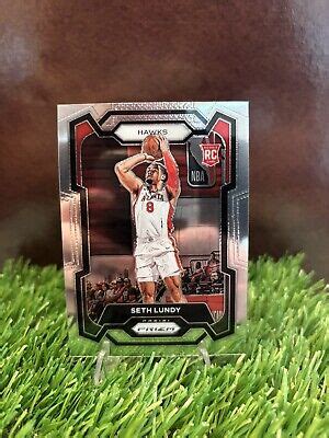 2023 24 Panini Prizm Seth Lundy 138 Rookie Card Atlanta Hawks RC EBay