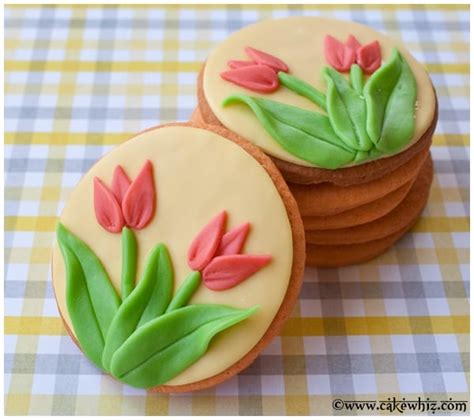 Tulip Cookies Cakewhiz