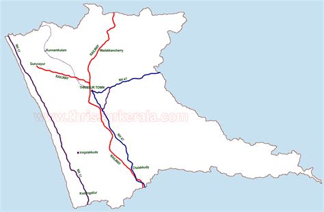 THRISSUR MAPS, MAP - ASSEMBLY CONSTITUENCIES OF THRISSUR DISTRICT ...