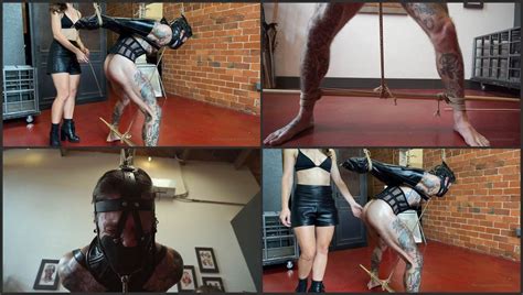 Bondage Liberation Elise Graves Sexy Strappado Caning Hot Femdom