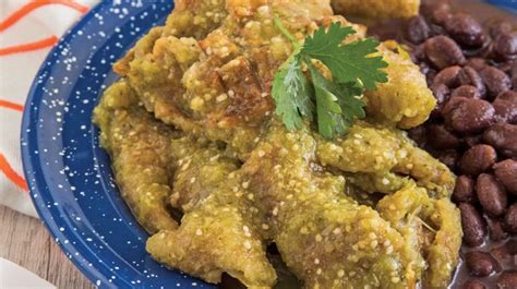 Tacos de chicharrón en salsa verde receta e ingredientes para prepararlos