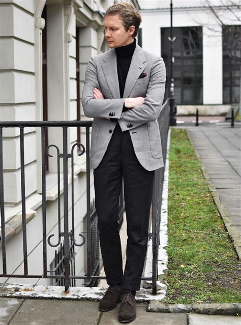 10 Sleek Grey Blazer And Black Pants Outfits For Men Suits Expert