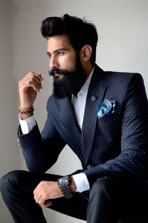 Indian Male Model Beard