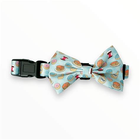 Barking Brunch Dog Collar & Free Bow Tie – The Dog Mom Store.