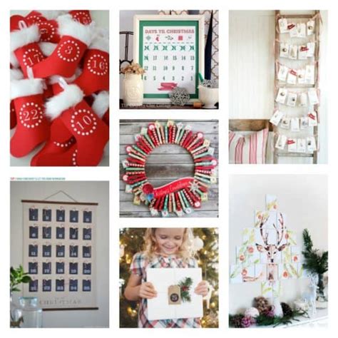 Advent Calendar Ideas You Can Make: advent calendar crafts