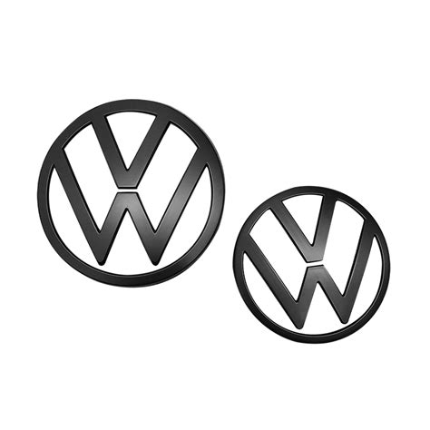 Volkswagen Logo Black Png