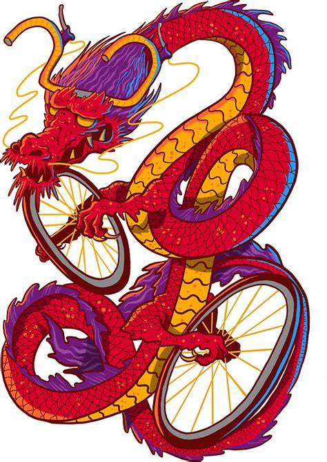 Chinese Dragon Stickers Redbubble