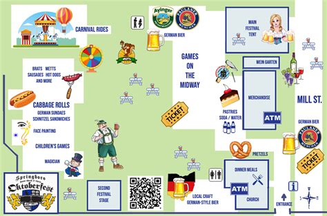 Oktoberfest Map Oktoberfest Dayton Fall Festival