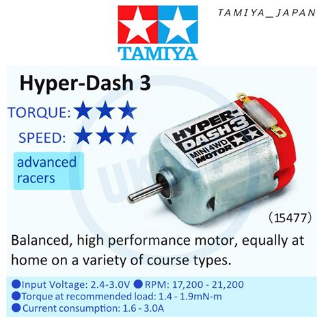 Tamiya 15477 มอเตอร์ รถแข่ง ทามิย่า แท้ Hyper Dash 3 Motor Made In Japan Shopee Thailand