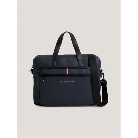 Porte Documents Essential En Synth Tique Tommy Hilfiger