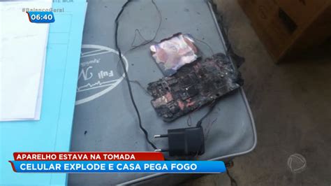 Celular Explode E Casa Pega Fogo No Interior De SP RecordTV R7