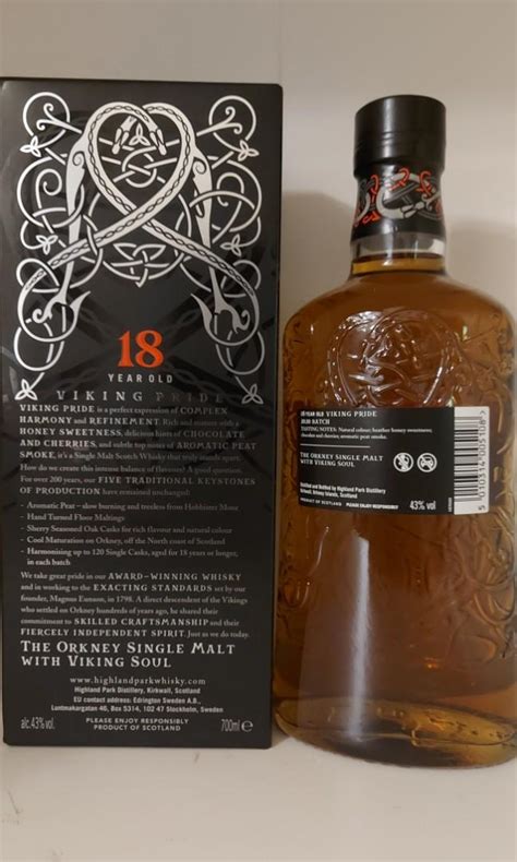 高原騎士 18年威士忌 Highland Park 18 Years Whisky 嘢食 And 嘢飲 酒精飲料 Carousell