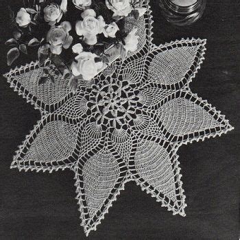 Crocheted Pineapple Doily Pattern Free Vintage Crochet Patterns From