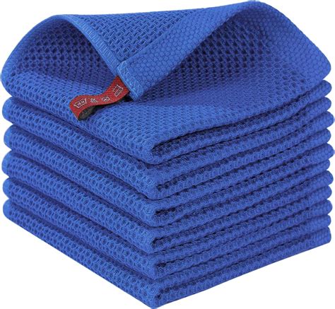 Amazon Homaxy Cotton Waffle Weave Kitchen Dish Cloths Ultra