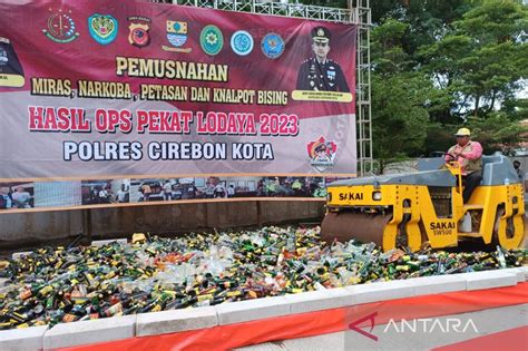 Polres Cirebon Kota Musnahkan Butir Petasan Antara News