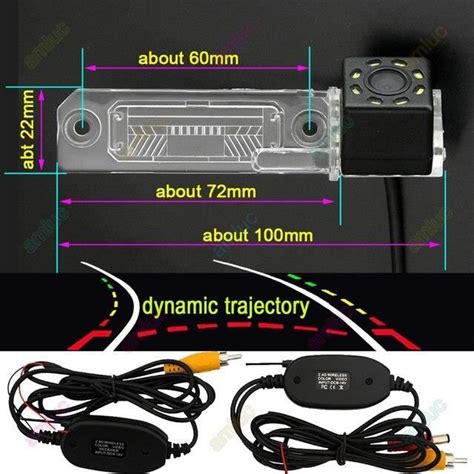 Camera De Recul Dynamic Wireless Cam Ra De Recul Ccd Vision Nocturne