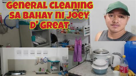 General Cleaning Sa Bahay Ni Joey D Great Charity Video YouTube