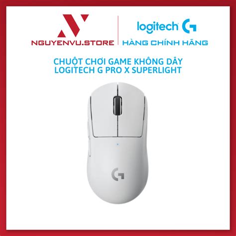 Chuột Game Không Dây Logitech G Pro X Superlight Siêu Nhẹ Cảm Biến Hero 25k 256k Dpi