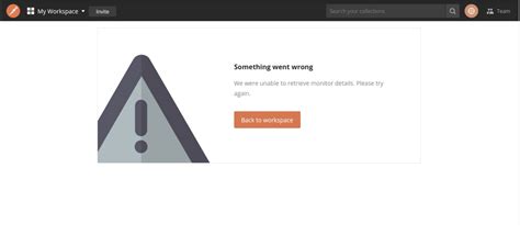 Monitor Page Shows Something Went Wrong We Were Unable To Retrieve