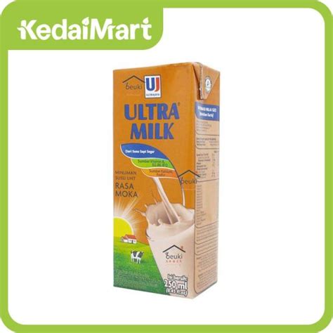 Jual Susu Ultra Milk Kotak Moka 250 Ml KEDAIMART Di Seller