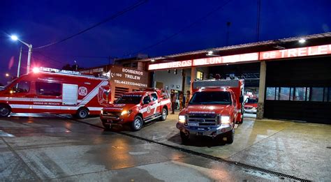 Los Bomberos de Trelew le salvaron la vida a una bebé que no podía