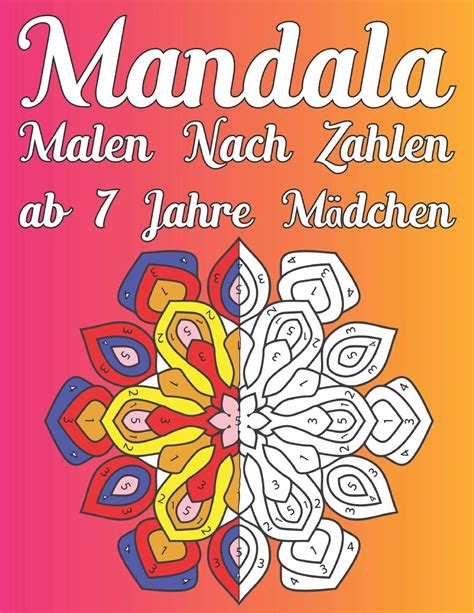 Buy Mandala Malen Nach Zahlen Ab Jahre M Dchen Ber Neue Designs