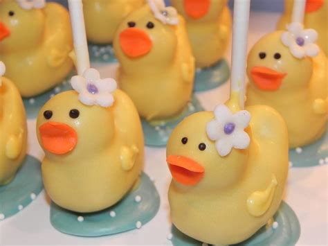 Duck Cake Pops Cake Pops Pinterest Cake Pop Cakes And Ducks