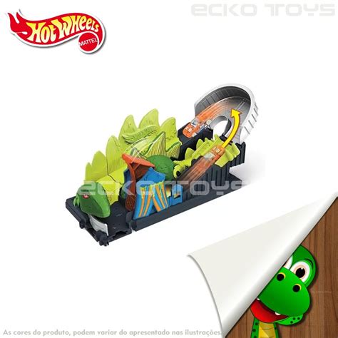 Pista Hot Wheels Conjunto Ataque T Xico Do Dinossauro Mattel Fnb